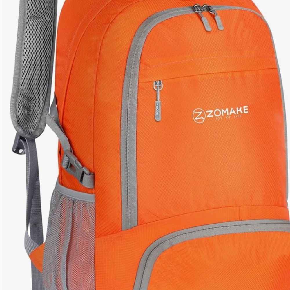 Zomake Packable Backpack 30L - Lightweight Foldable, Water Resistant